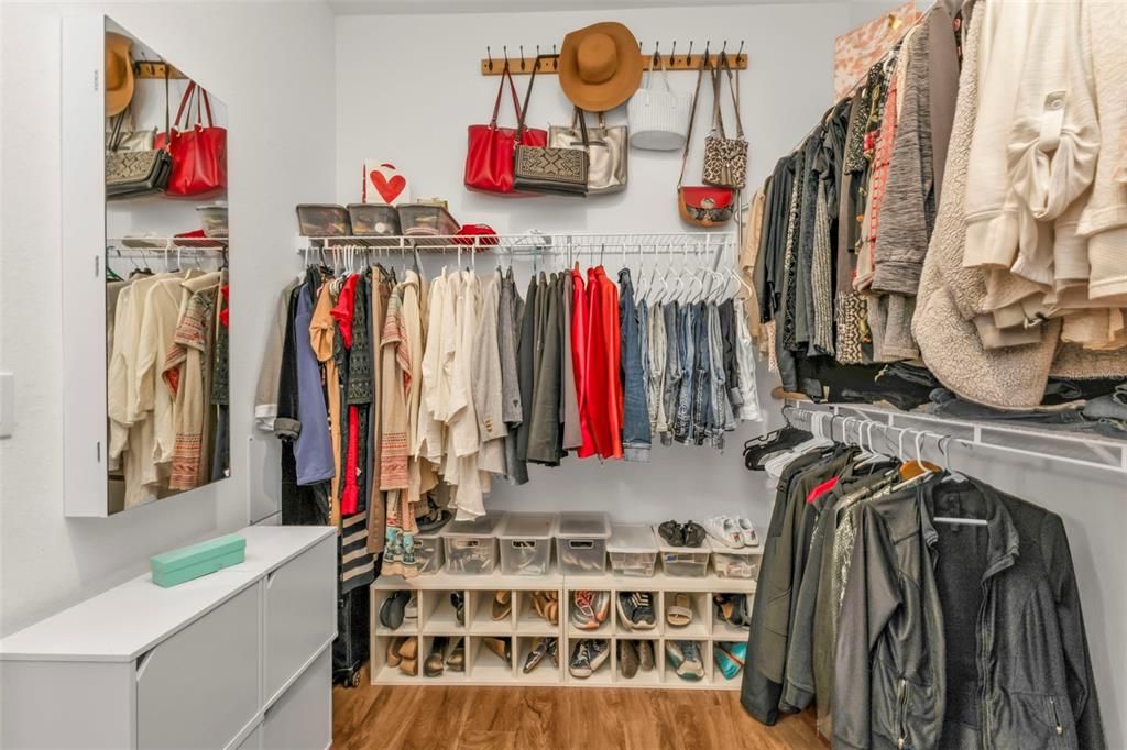 Primary Walk-in Closet