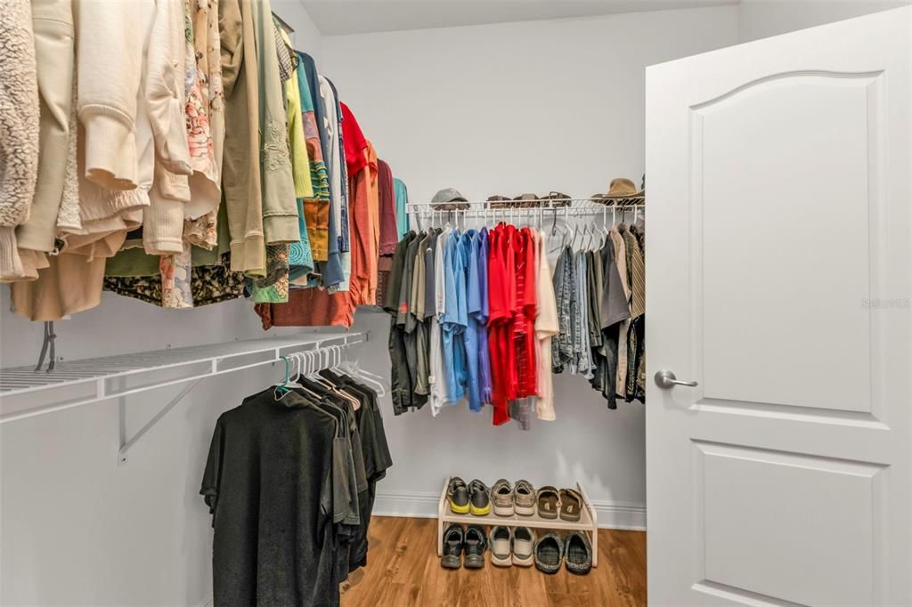 Primary Walk-in Closet