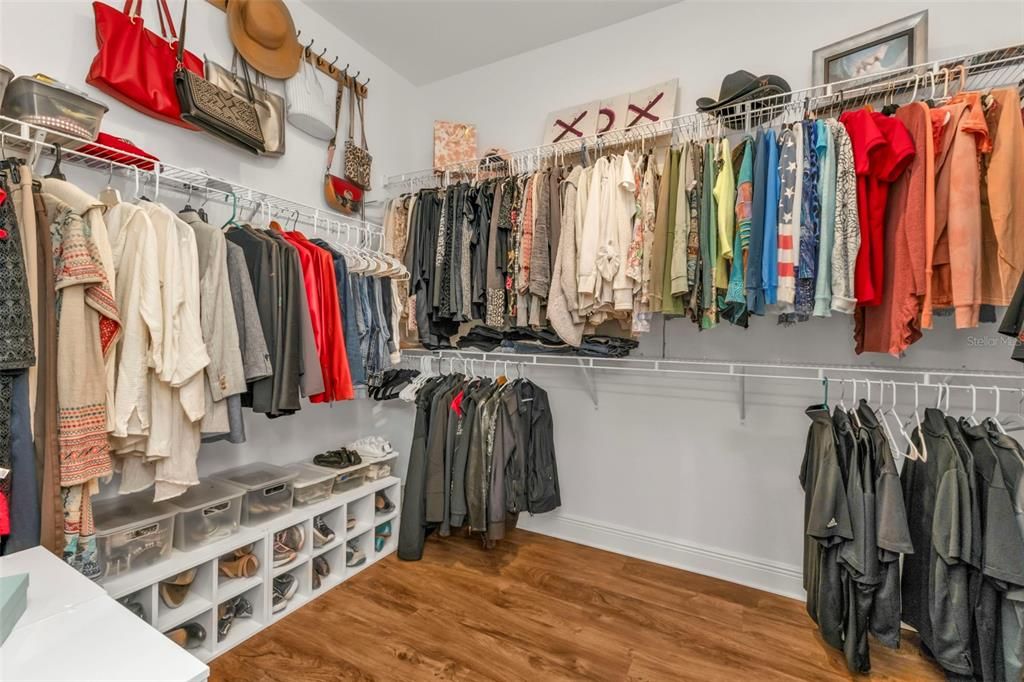 Primary Walk-in Closet