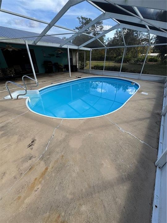 PATIO AND POOL