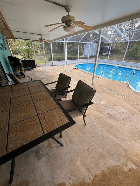 PATIO AND POOL