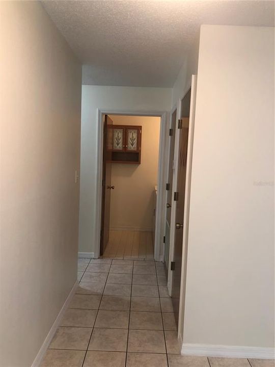 Hallway leading to Laundry RoomNew washer and dryer