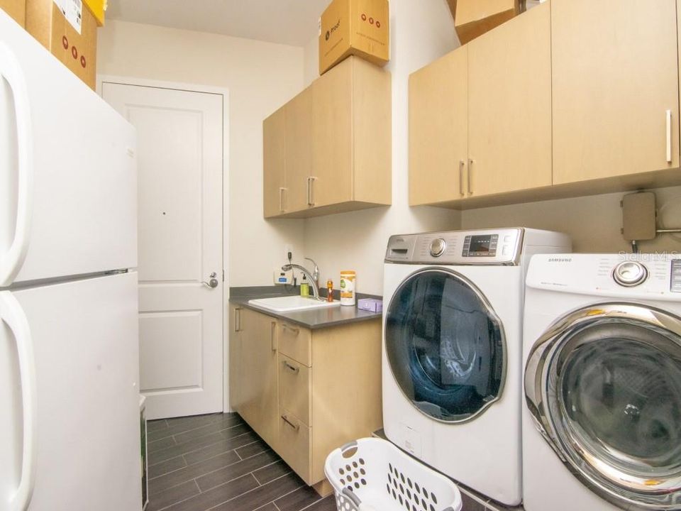 Large Laundry Room with additional storage