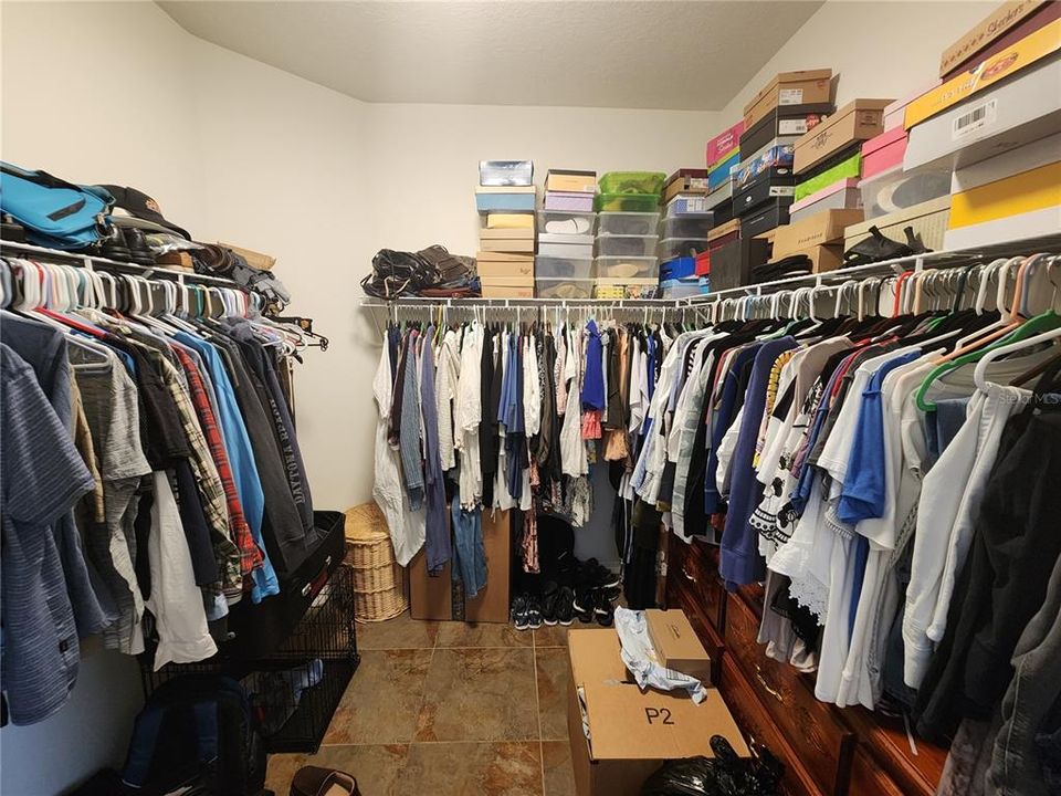 Master Bedroom Walk-In Closet