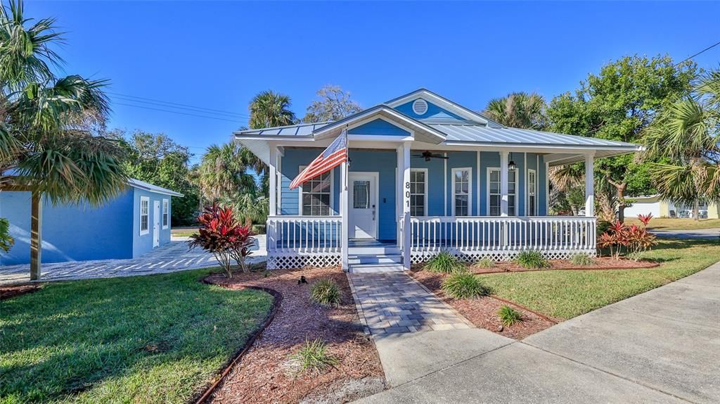 Key West Style Main House w/Front Porch