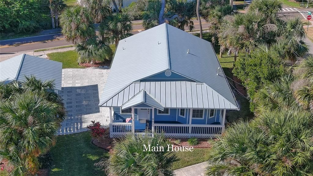 Aerial of Main House