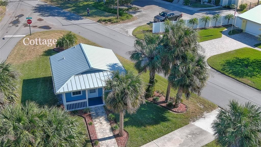 Aerial of Guest House