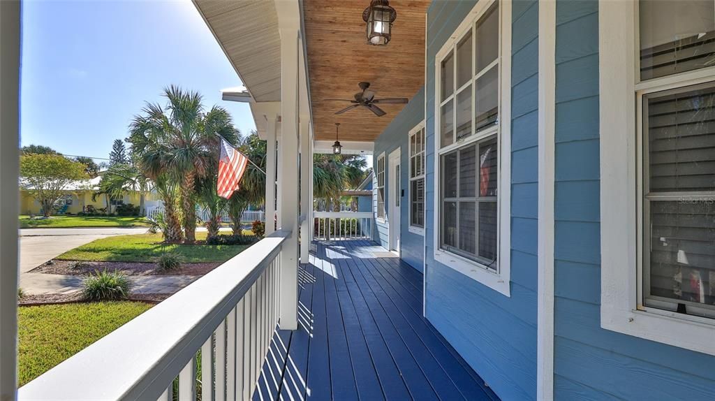 Main House Covered Front Porch