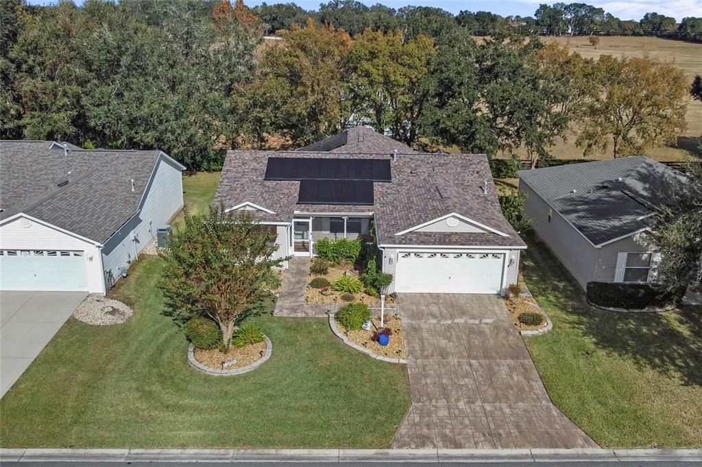 Aerial View of home