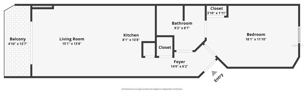 Unit 1803 Floor Plan