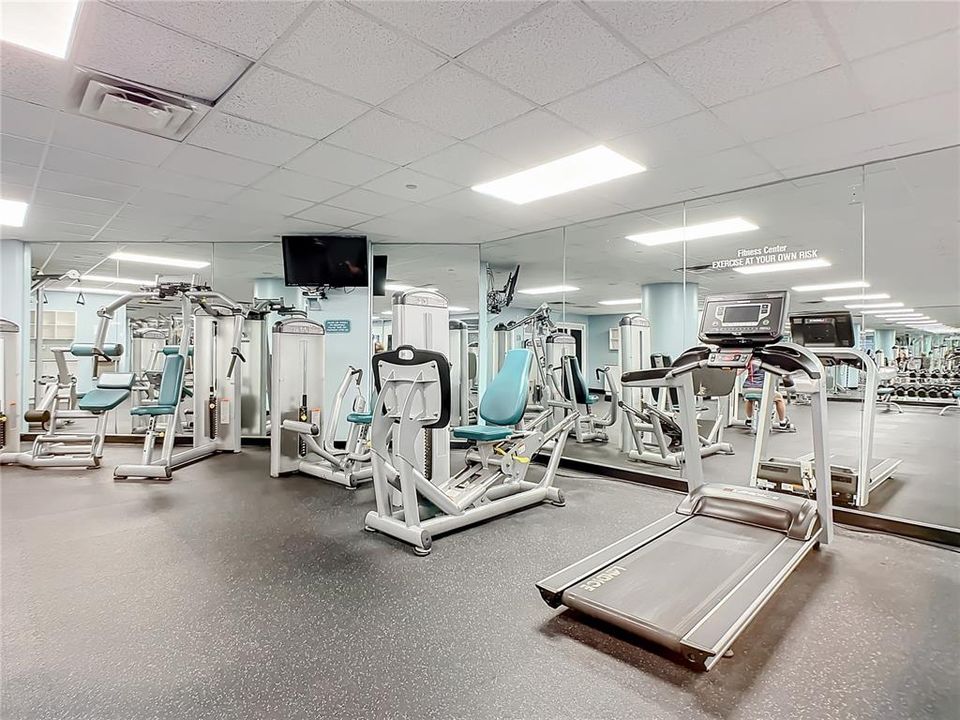 fitness center