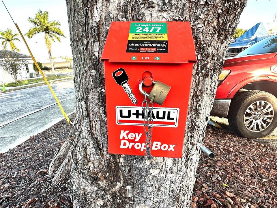 Key return for U-Haul #2