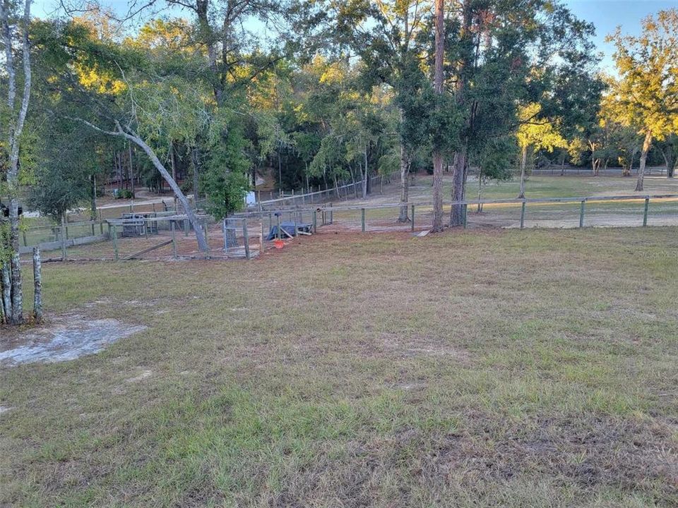 3 livestock pens