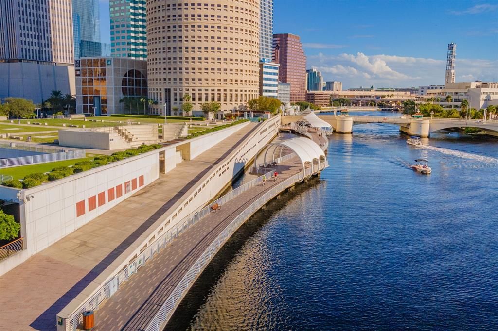 Tampa's Riverwalk enhanced