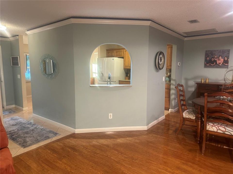 Dining room and Foyer