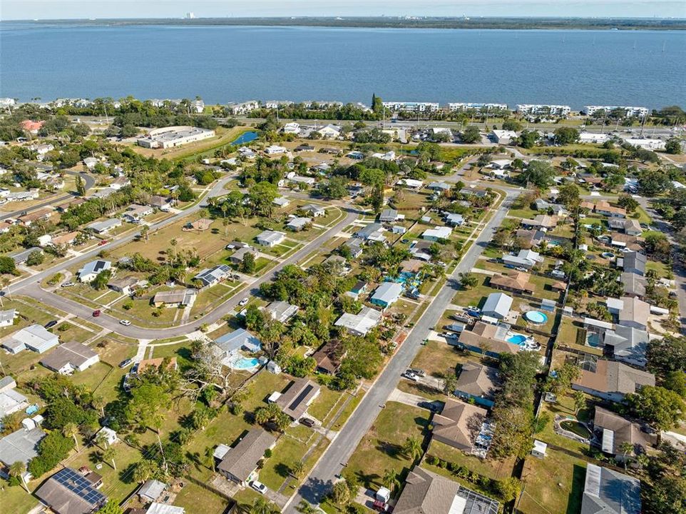 Aerial 6-KSC in Background-great views from your front or backyard.