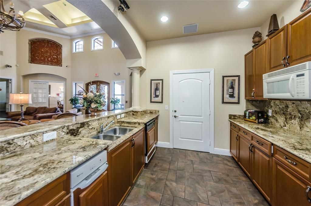 Kitchen in Clubhouse