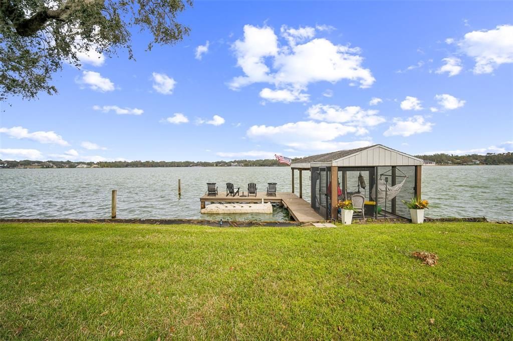 Back yard/dock/boat house