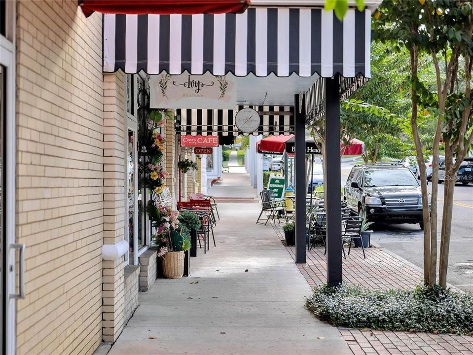 SHOP DOWNTOWN OR TAKE A WALK