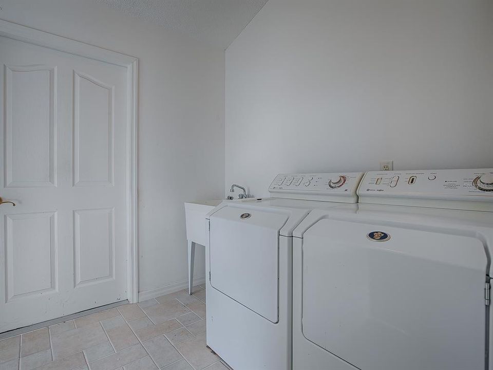 Indoor Laundry Room