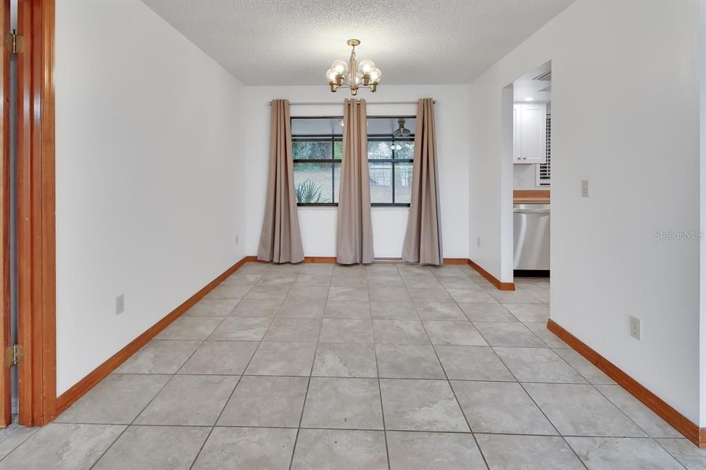 dining room area