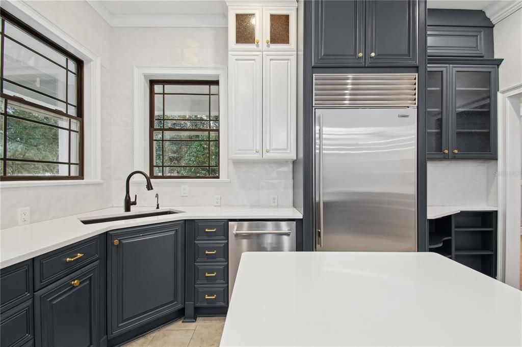 Remodeled kitchen