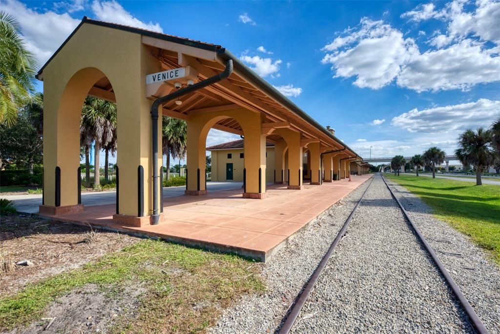 Historic Train Station in Venice