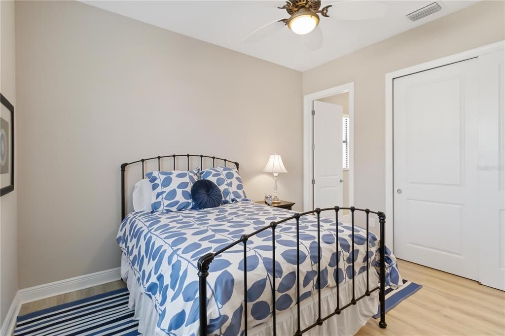 Bedroom 3 has an ensuite bath with tub/shower