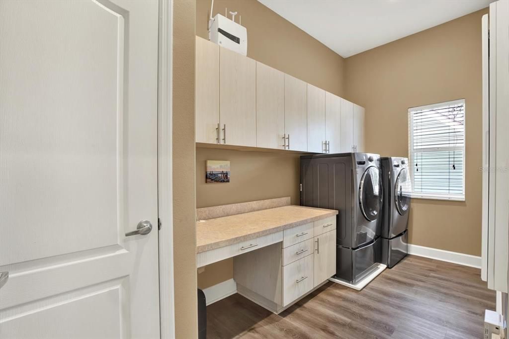 Large laundry room