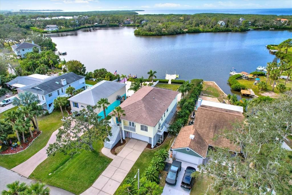 Open water views and a very quiet Bayou