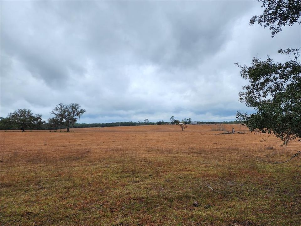 view to west of property