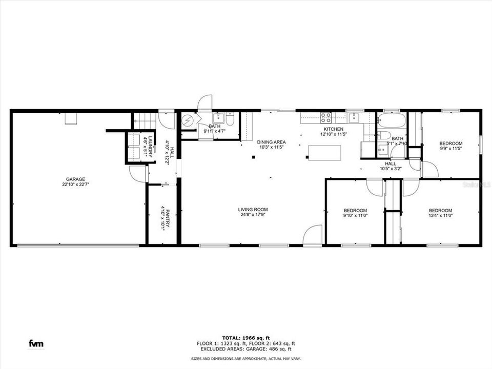 Lower level floorplan