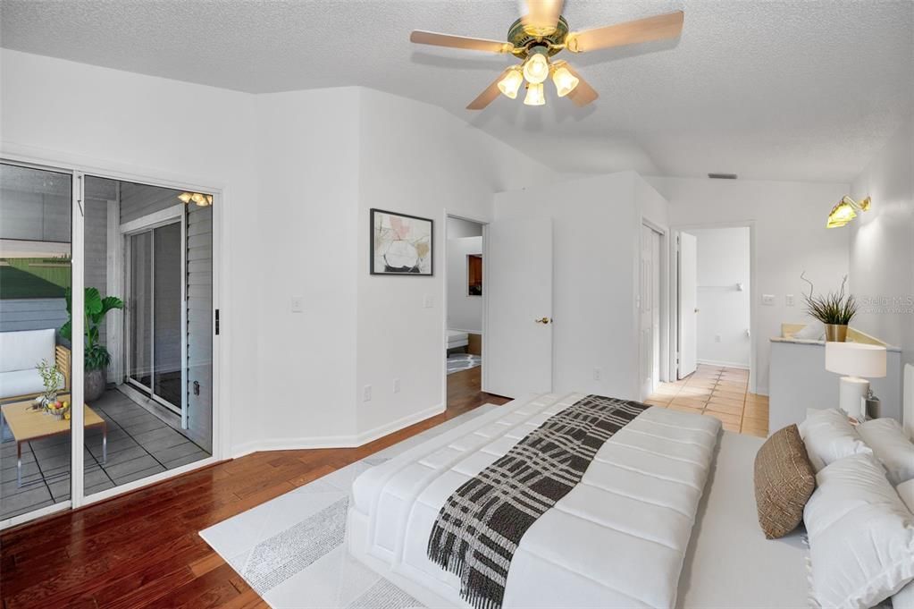 Master Bedroom-Virtually Staged