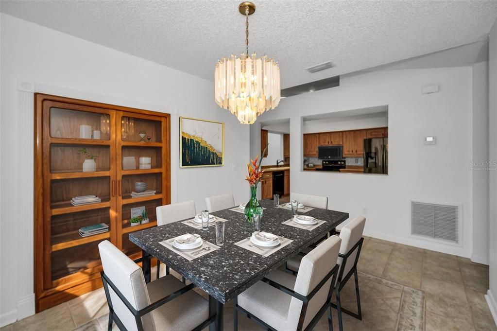 Dining Room-Virtually Staged