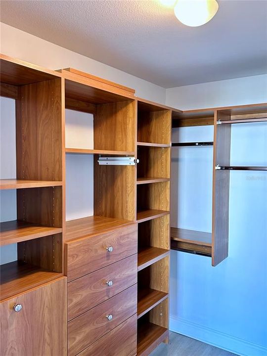 primary bedroom walk-in closet