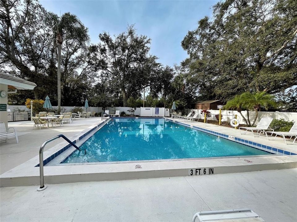 The Myrtle Trace Community pool.