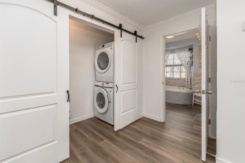 Laundry-utility closet