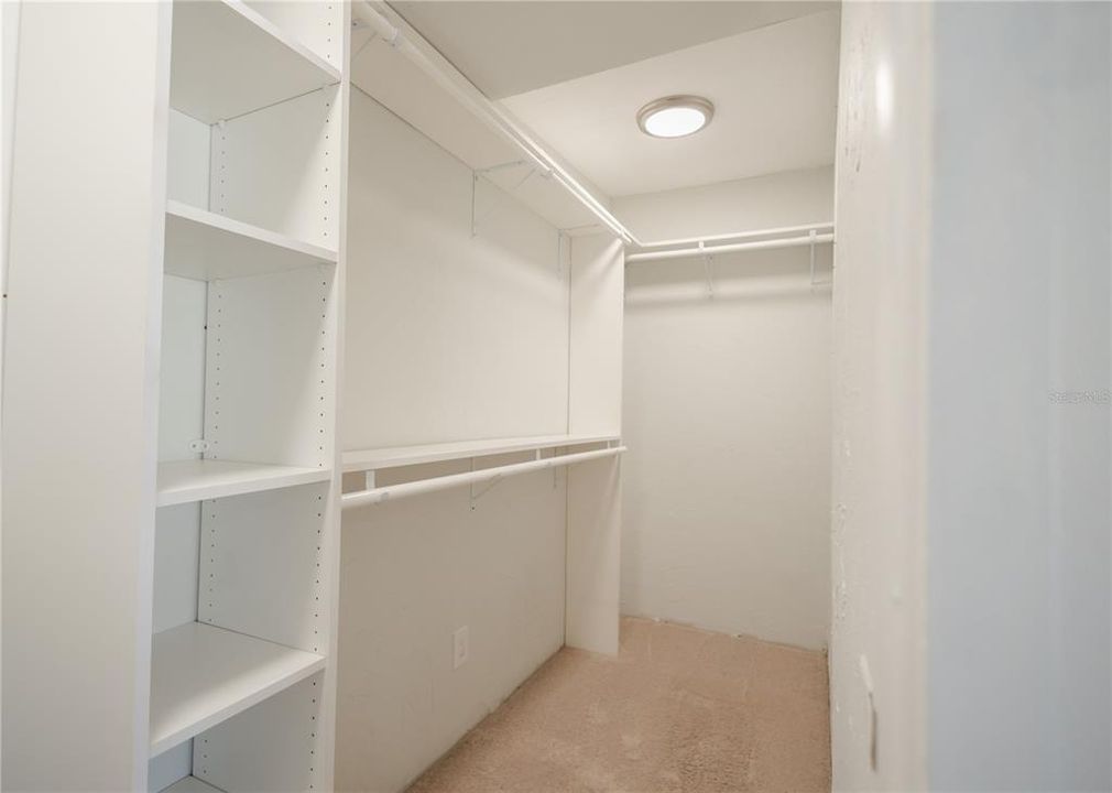 Primary Bedroom Walk in Closet