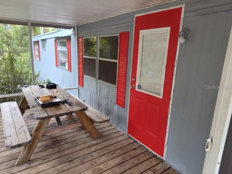 Front Screened Porch