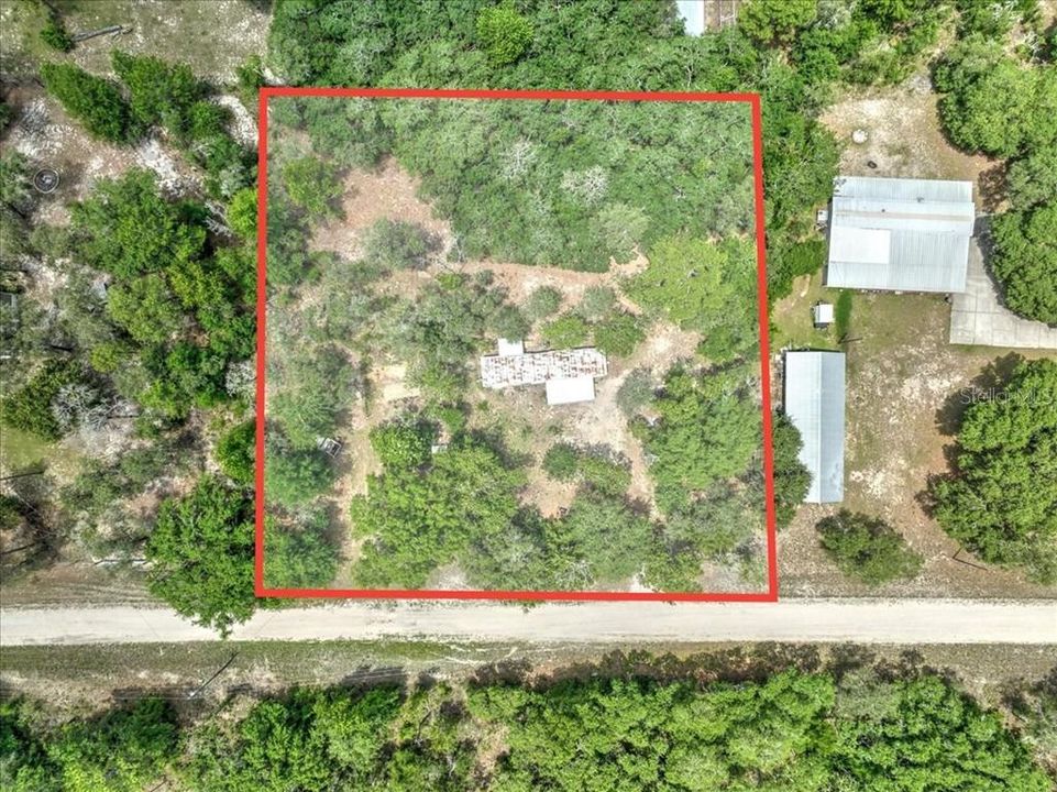 Square 1 Acre Parcel