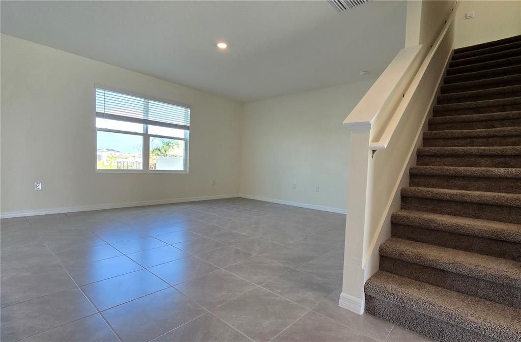 Open concept living room