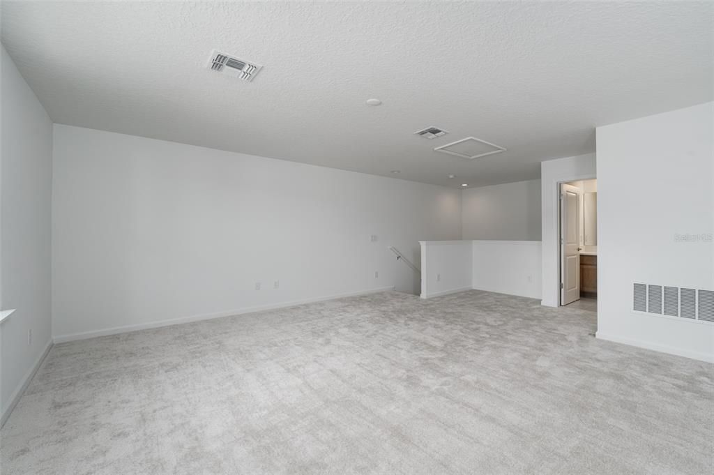 Bonus Room over garage