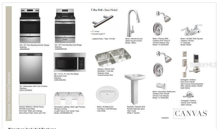 Design Selections.  Home is under construction and selections are subject to change.