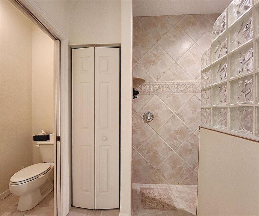 Master includes walkn in shower & private water closet