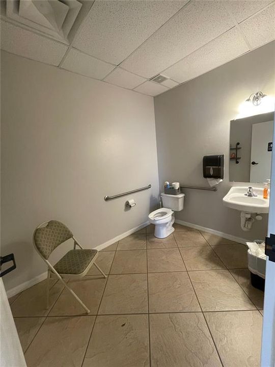 Bathroom inside office space