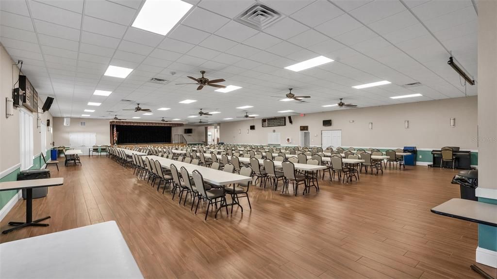 West Side Gathering Hall (in Community Center) Weekly Bingo, Coffee Hour, Large Events, & POA Meetings are here.