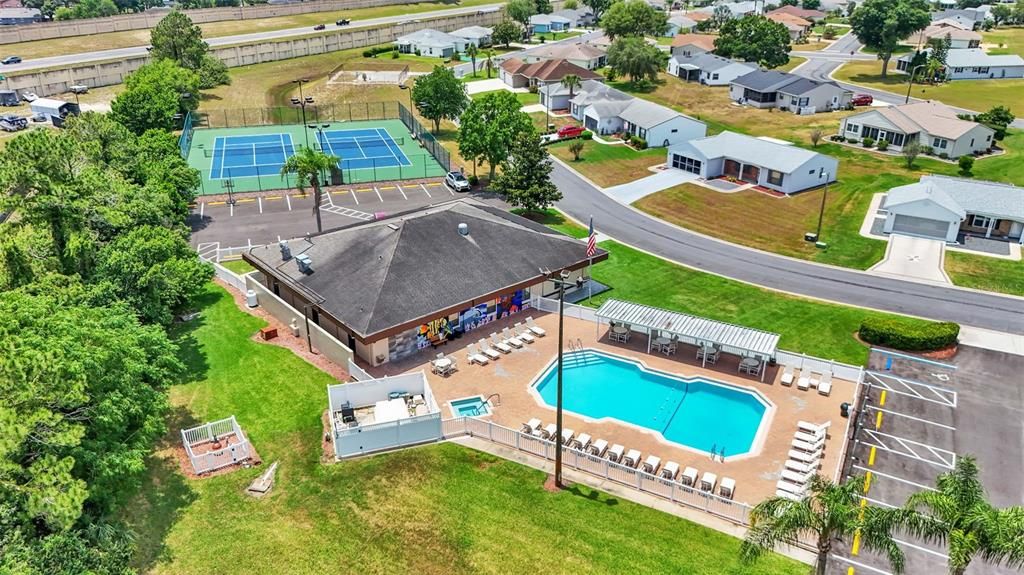 East Side Pool, Hot Tub, Tennis Courts, Recreation Center