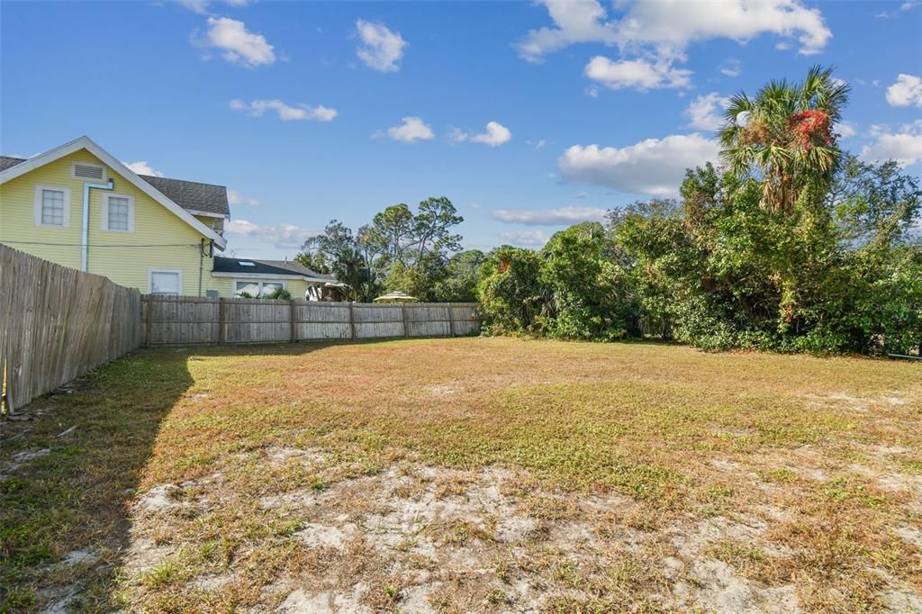 Huge Backyard