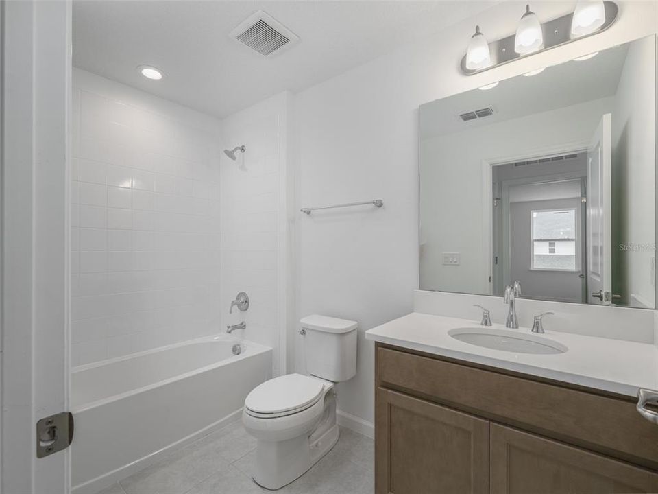 Bathroom in Apt over garage