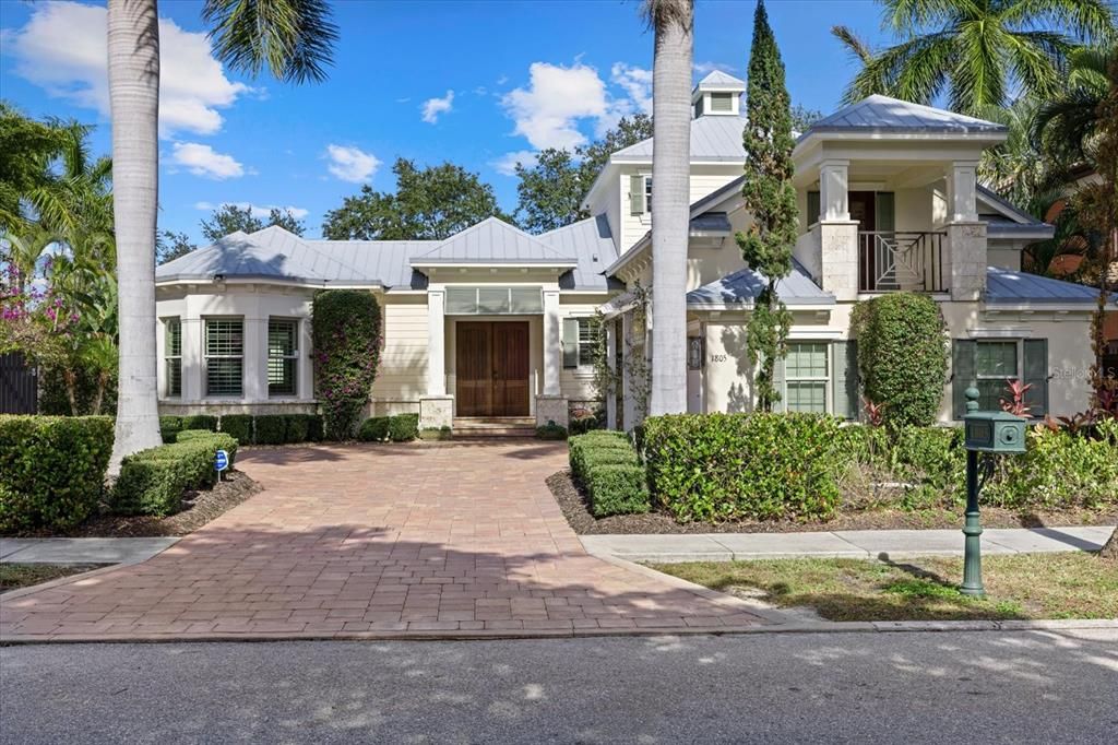 Beautiful Curb Appeal and Steps to the Village